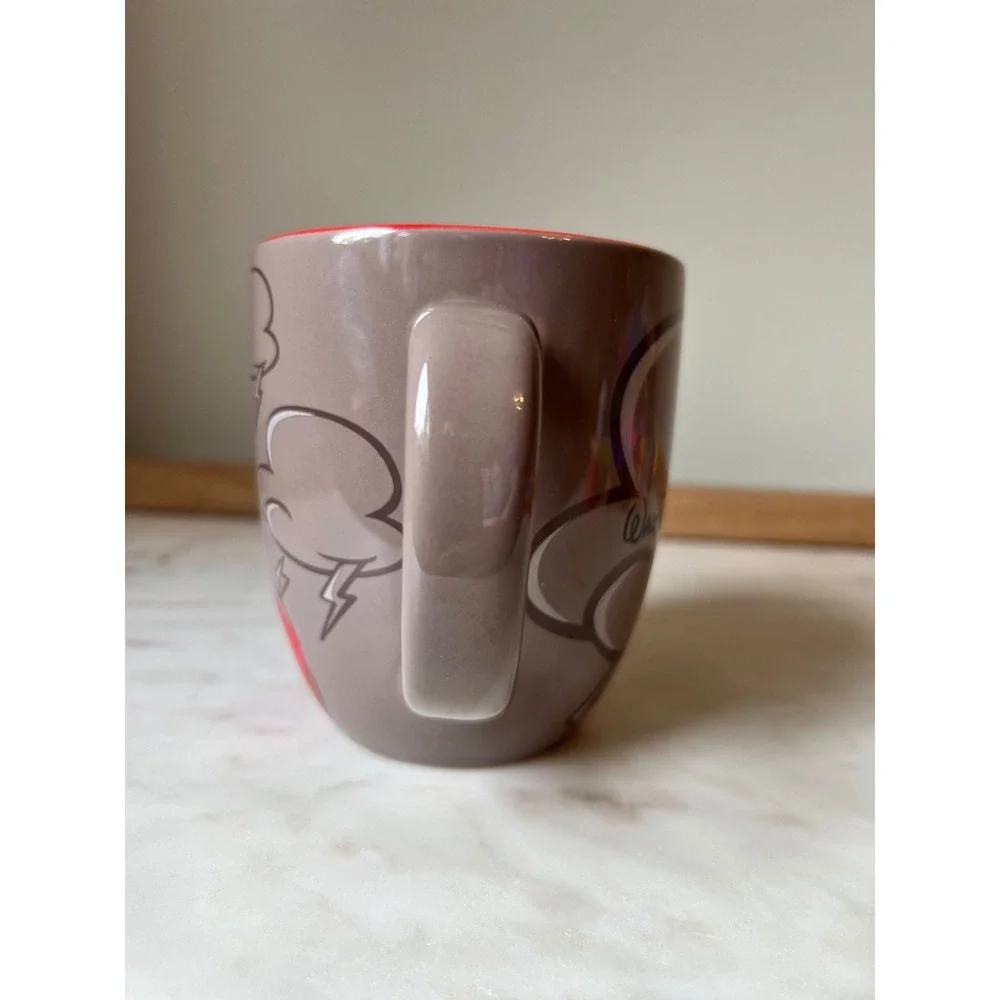 Authentic Walt Disney World Park Grumpy Dwarf Coffee Mug Storm Cloud & Lightning